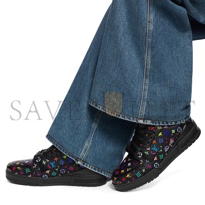 LOUIS VUITTON MURAKAMI LV X TM LV TRAINER SNEAKER 1AGZDX